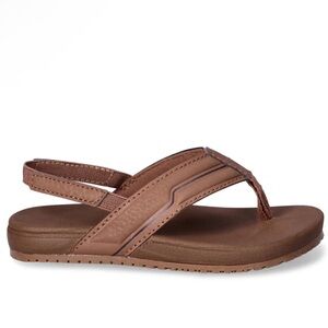 NWT WN Brown Casual Flip Flop Size 7/8